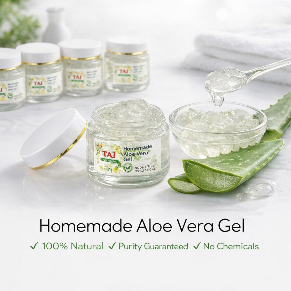 HOME MADE ALOE VERA GEL